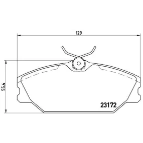 Pastillas Brembo P 68 027 Todoparatucoche