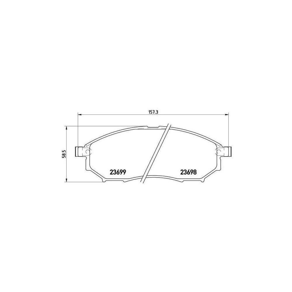 Pastillas Brembo P 56 058 Todoparatucoche