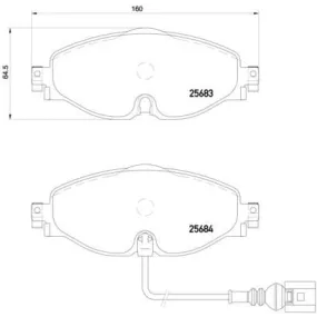 Pastillas Brembo P 85 126 Todoparatucoche