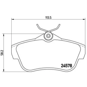 Pastillas Brembo P 61 095 Todoparatucoche