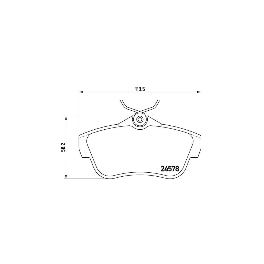 Pastillas Brembo P 61 095 Todoparatucoche