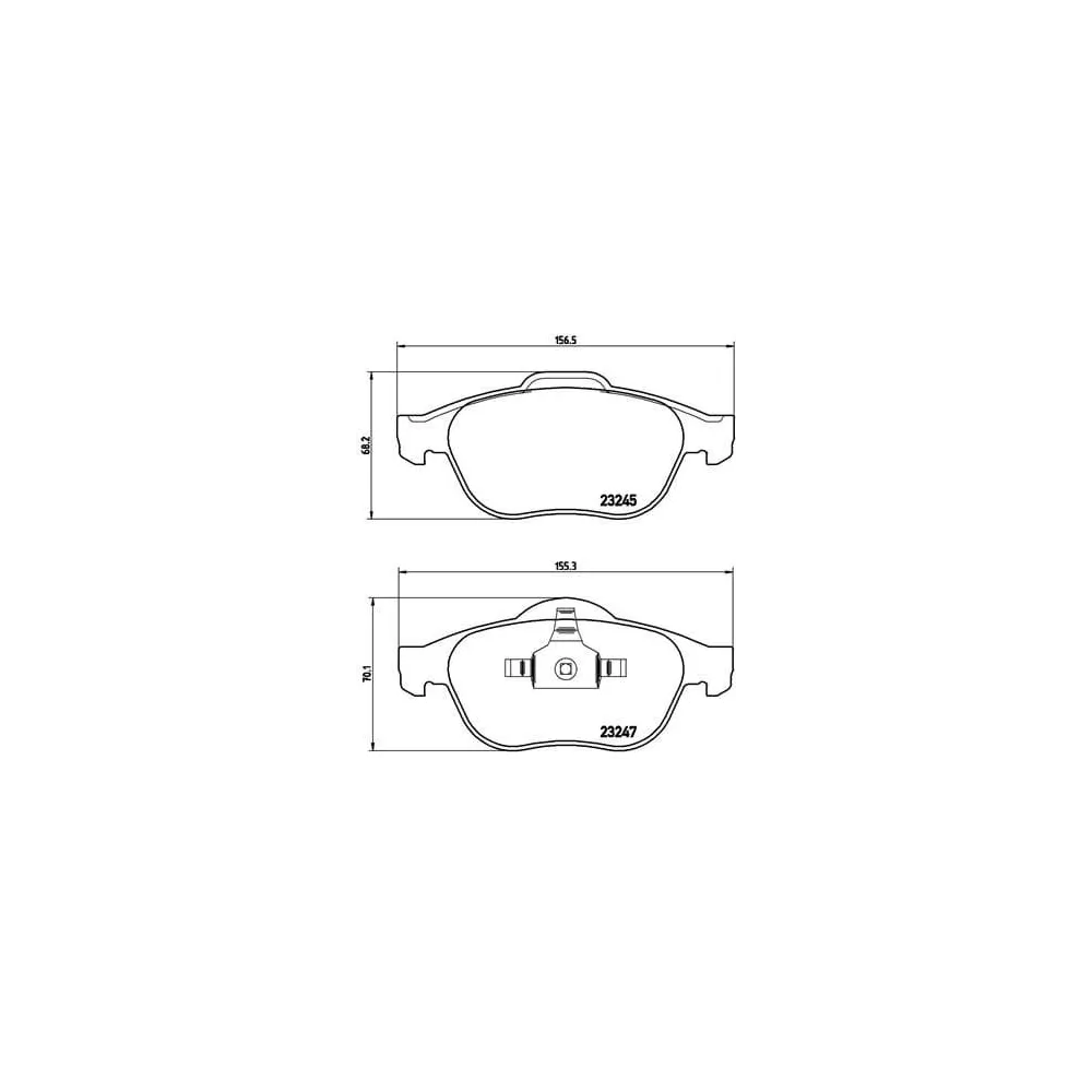 Pastillas Brembo P 68 040 Todoparatucoche