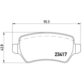 Pastillas Brembo P 10 013 Todoparatucoche