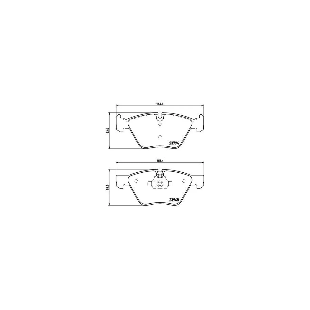 Pastillas Brembo P 06 036 Todoparatucoche