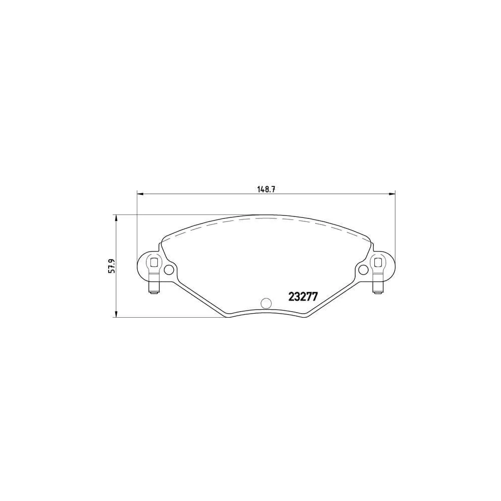 Pastillas Brembo P 61 071 Todoparatucoche