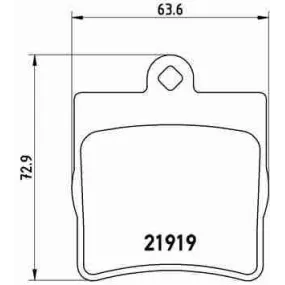 Pastillas Brembo P 50 072 Todoparatucoche