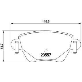 Pastillas Brembo P 24 059 Todoparatucoche