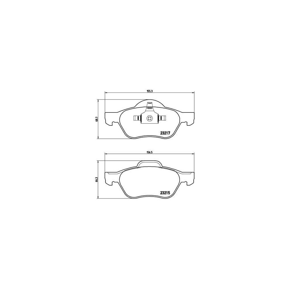 Pastillas Brembo P 68 048 Todoparatucoche