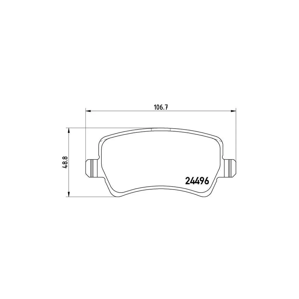 Pastillas Brembo P 24 078 Todoparatucoche