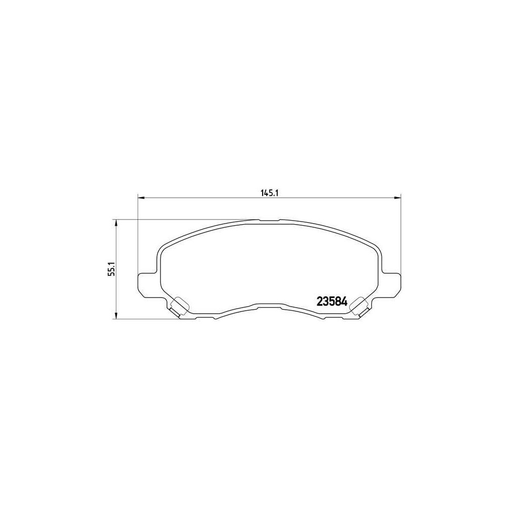 Pastillas Brembo P 54 030 Todoparatucoche