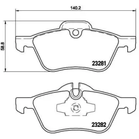 Pastillas Brembo P 06 030 Todoparatucoche