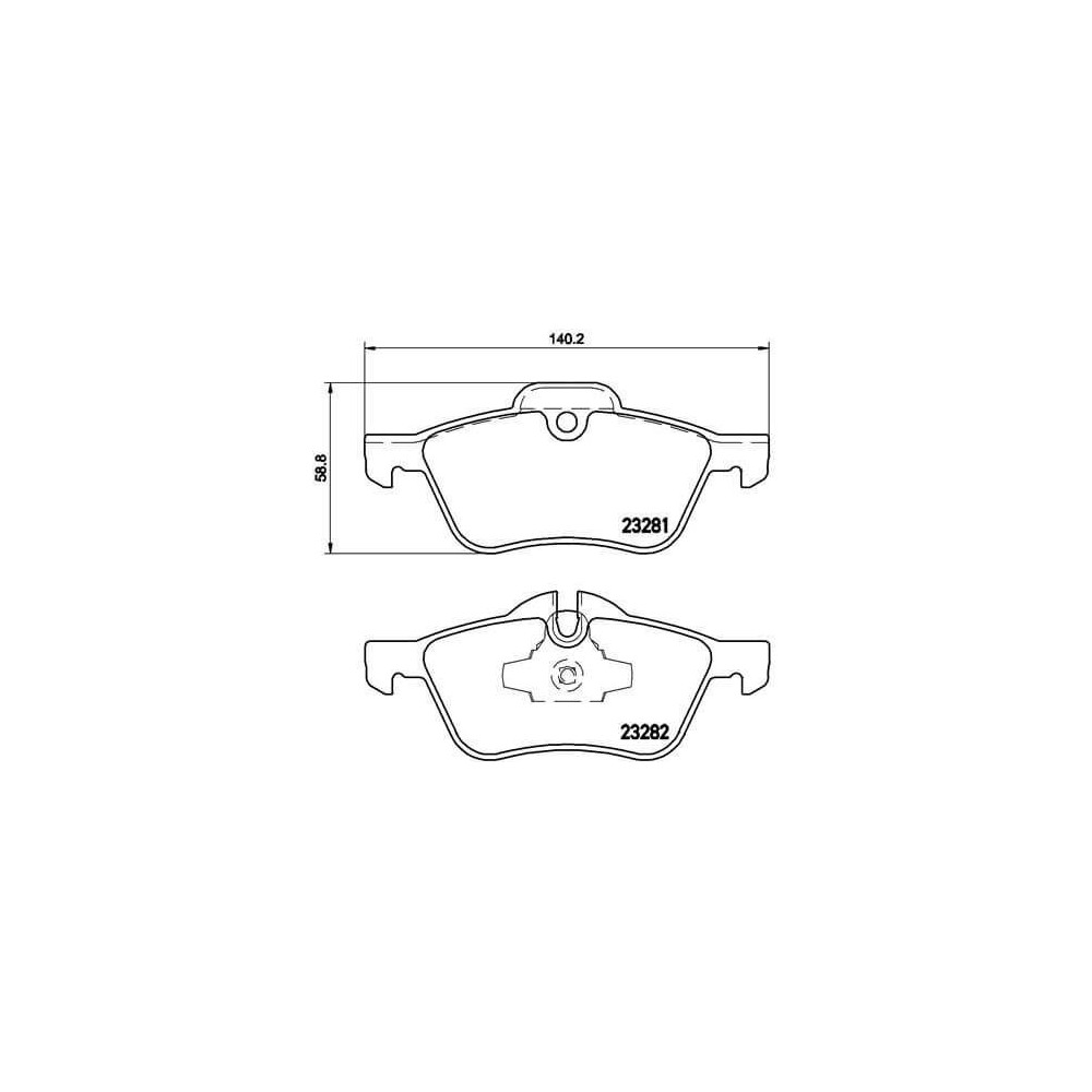 Pastillas Brembo P 06 030 Todoparatucoche