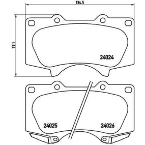 Pastillas Brembo P 83 066 Todoparatucoche