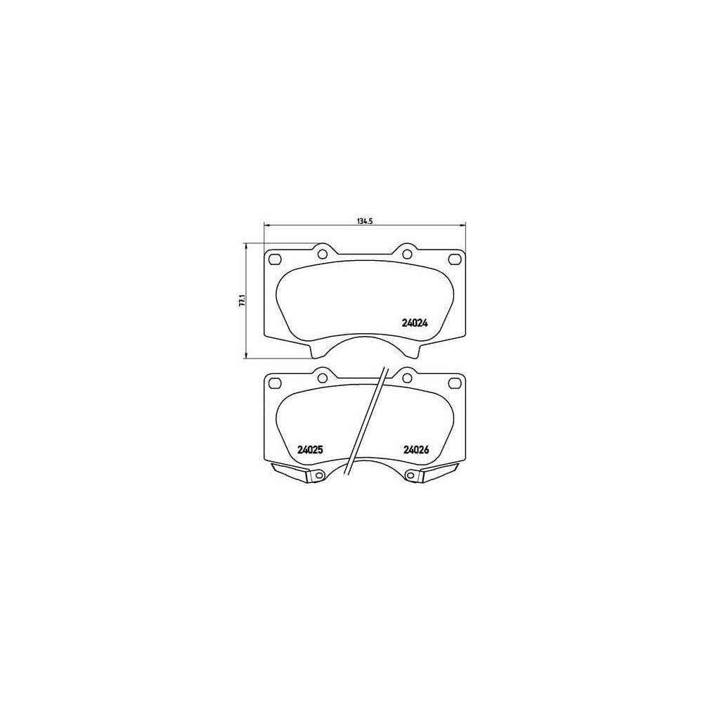 Pastillas Brembo P 83 066 Todoparatucoche