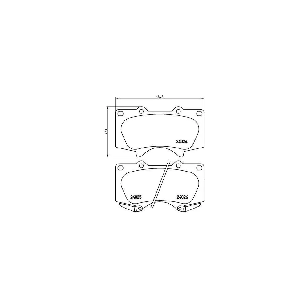 Pastillas Brembo P 83 066 Todoparatucoche