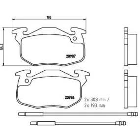 Pastillas Brembo P 61 044 Todoparatucoche