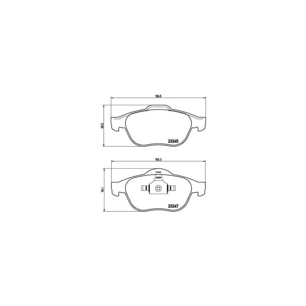 Pastillas Brembo P 68 030 Todoparatucoche
