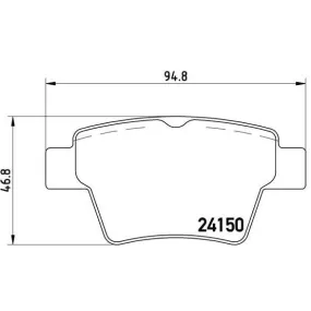 Pastillas Brembo P 61 080 Todoparatucoche