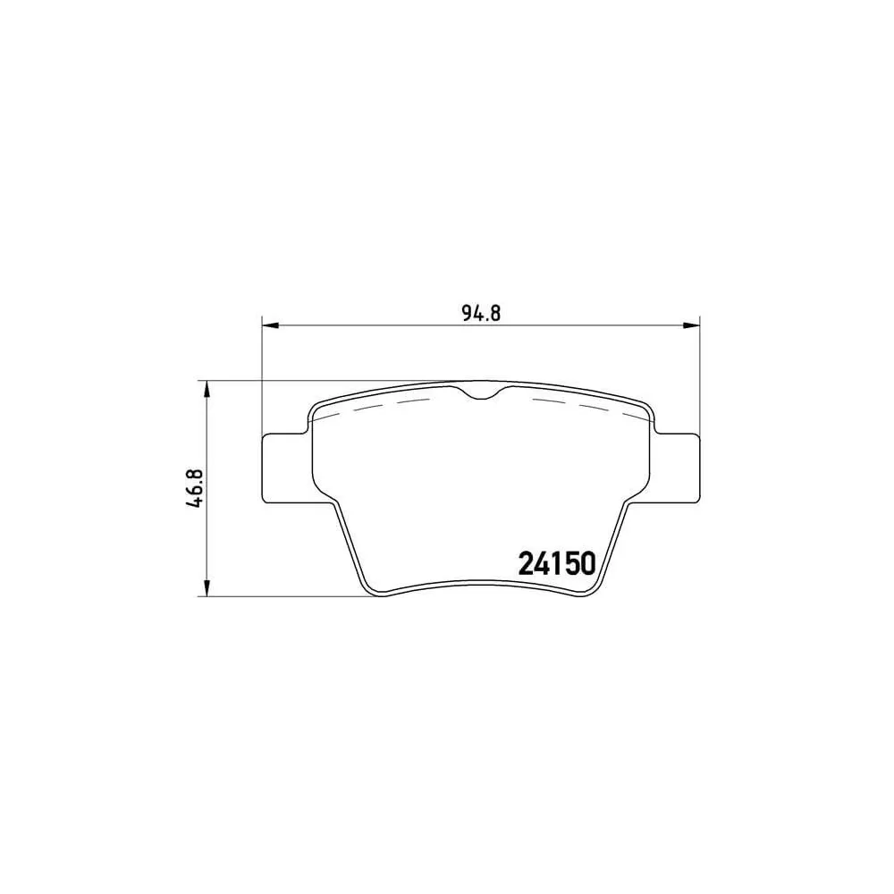 Pastillas Brembo P 61 080 Todoparatucoche