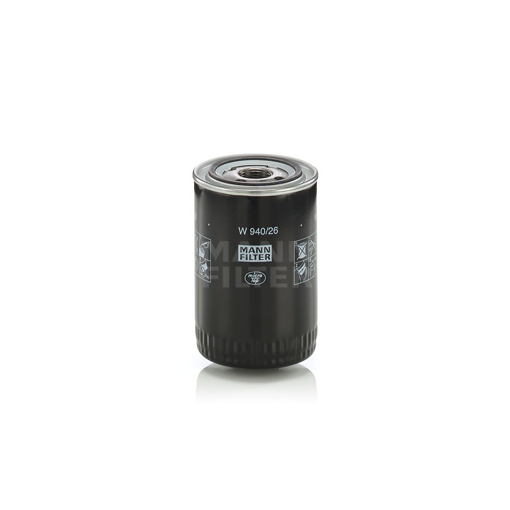 Filtro aceite Mann W 940/26