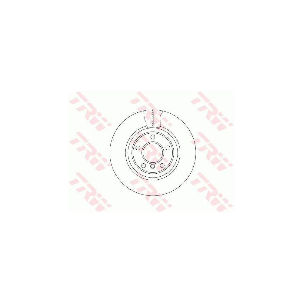 Disco de freno TRW DF6616S