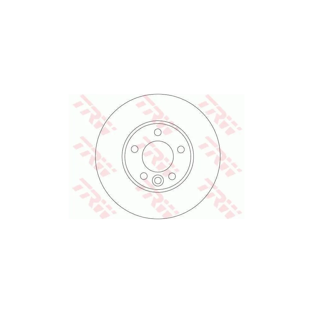 Juego discos de freno TRW VW MultiVan, Transporter