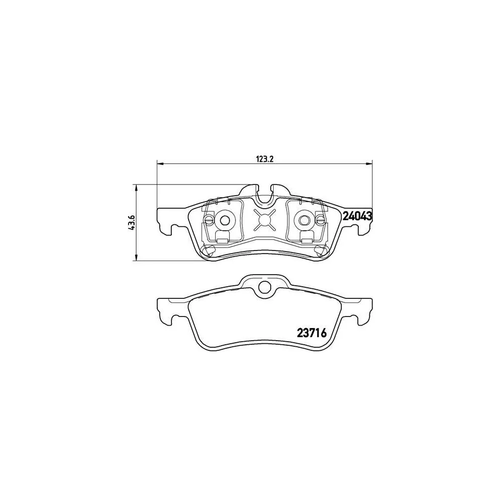 Pastillas Brembo P 06 032 Todoparatucoche