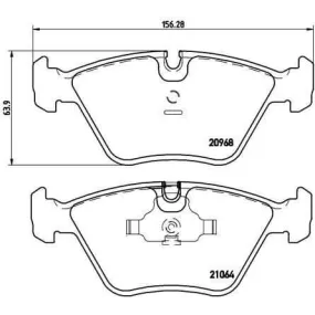 Pastillas Brembo P 06 012 Todoparatucoche