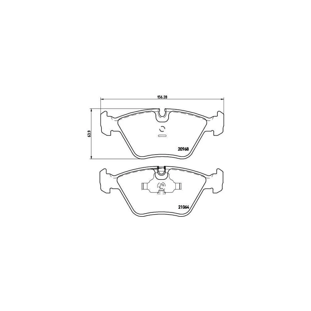 Pastillas Brembo P 06 012 Todoparatucoche
