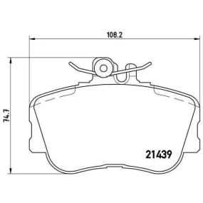 Pastillas Brembo P 06 017 Todoparatucoche
