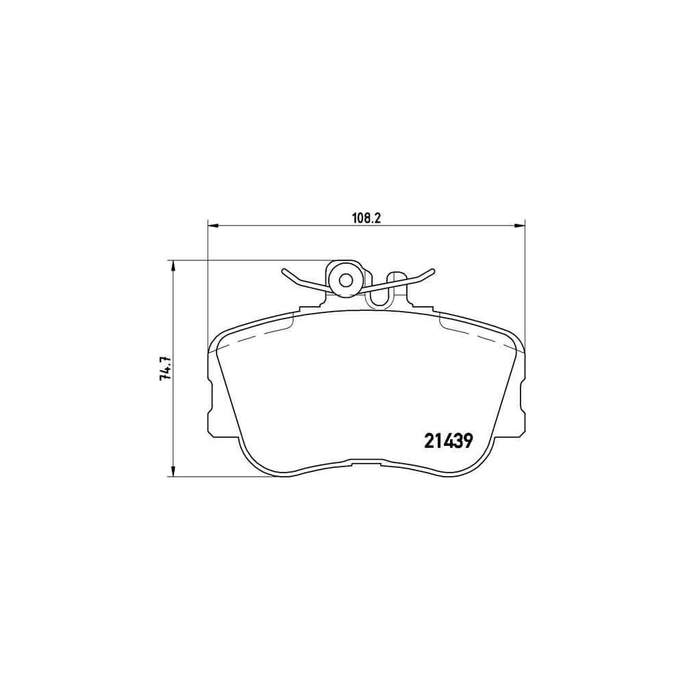 Pastillas Brembo P 06 017 Todoparatucoche