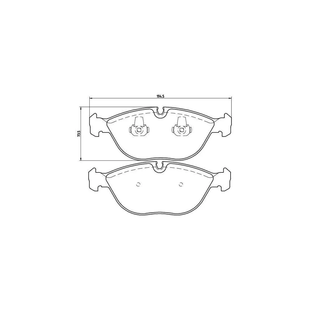 Pastillas Brembo P 06 019 Todoparatucoche