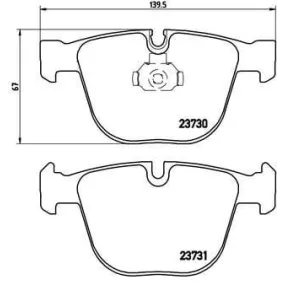 Pastillas Brembo P 06 026 Todoparatucoche