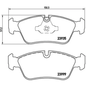 Pastillas Brembo P 06 035 Todoparatucoche