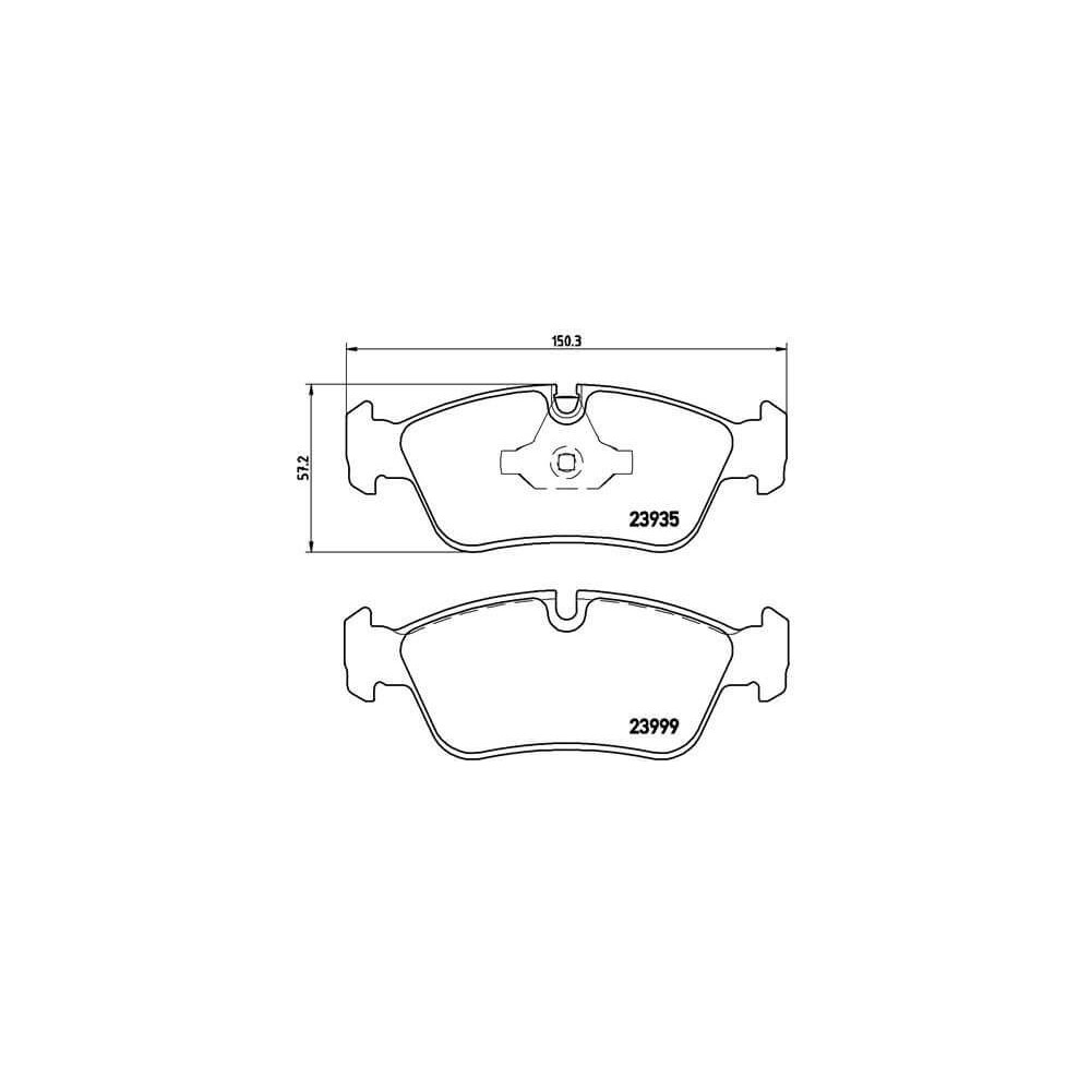 Pastillas Brembo P 06 035 Todoparatucoche