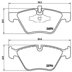 Pastillas Brembo P 06 040 Todoparatucoche