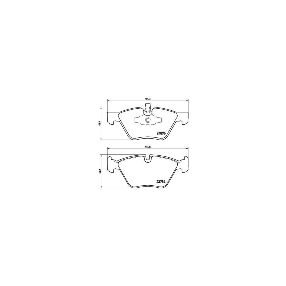 Pastillas Brembo P 06 040 Todoparatucoche