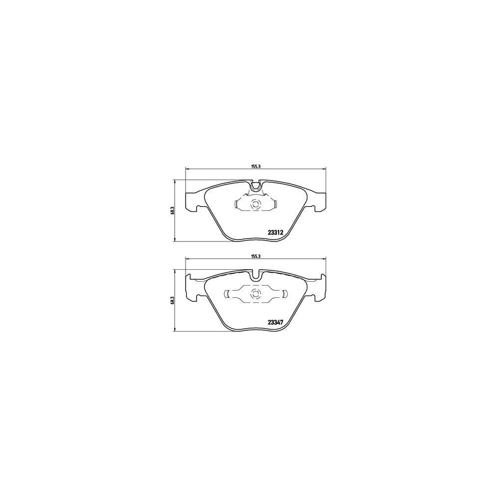 Pastillas Brembo P 06 046 Todoparatucoche