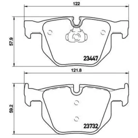 Pastillas Brembo P 06 056 Todoparatucoche