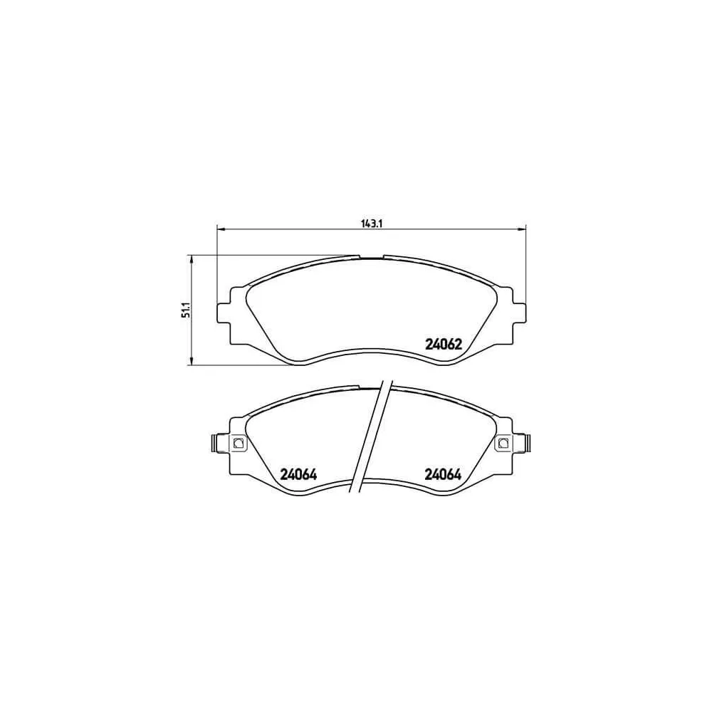 Pastillas Brembo P 10 006 Todoparatucoche