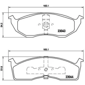 Pastillas Brembo P 11 008 Todoparatucoche