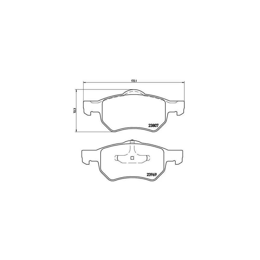 Pastillas Brembo P 11 013 Todoparatucoche
