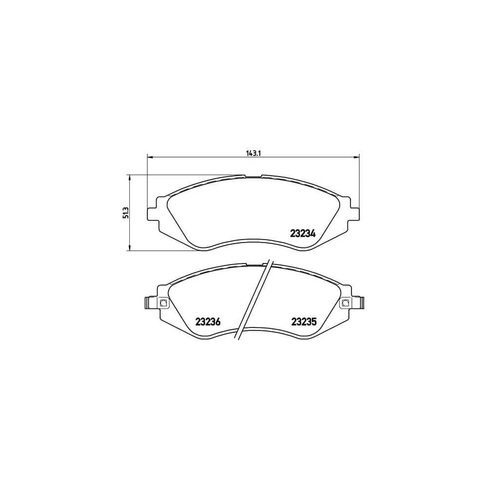 Pastillas Brembo P 15 002 Todoparatucoche