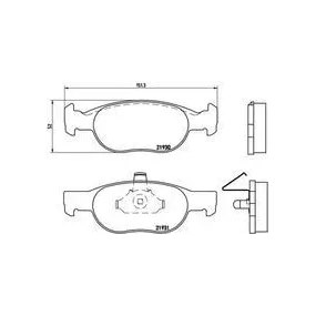Pastillas Brembo P 23 073 Todoparatucoche
