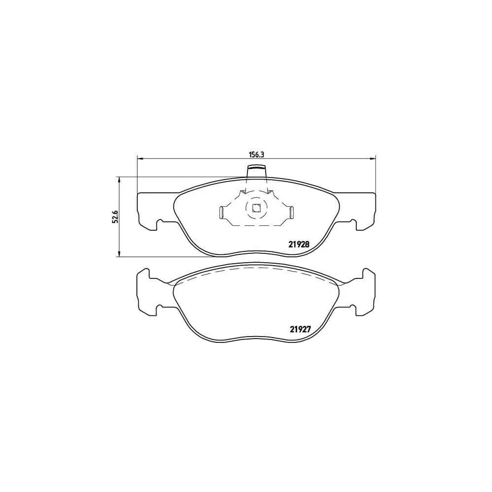 Pastillas Brembo  P 23 081 Todoparatucoche