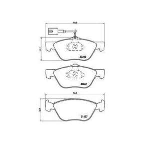 Pastillas Brembo P 23 112 Todoparatucoche