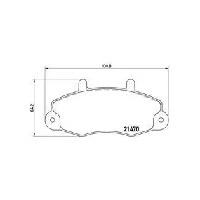 Pastillas Brembo P 24 032 Todoparatucoche