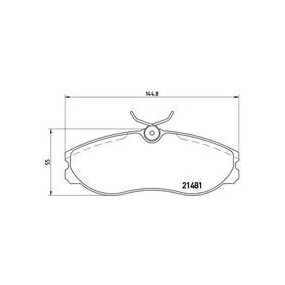 Pastillas Brembo P 24 039 Todoparatucoche