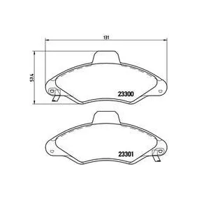 Pastillas Brembo P 24 045 Todoparatucoche