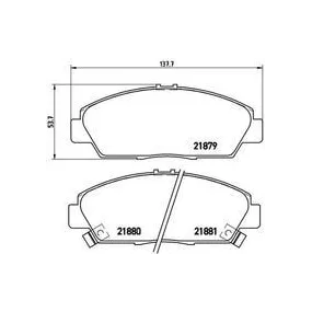 Pastillas Brembo P 28 021 Todoparatucoche